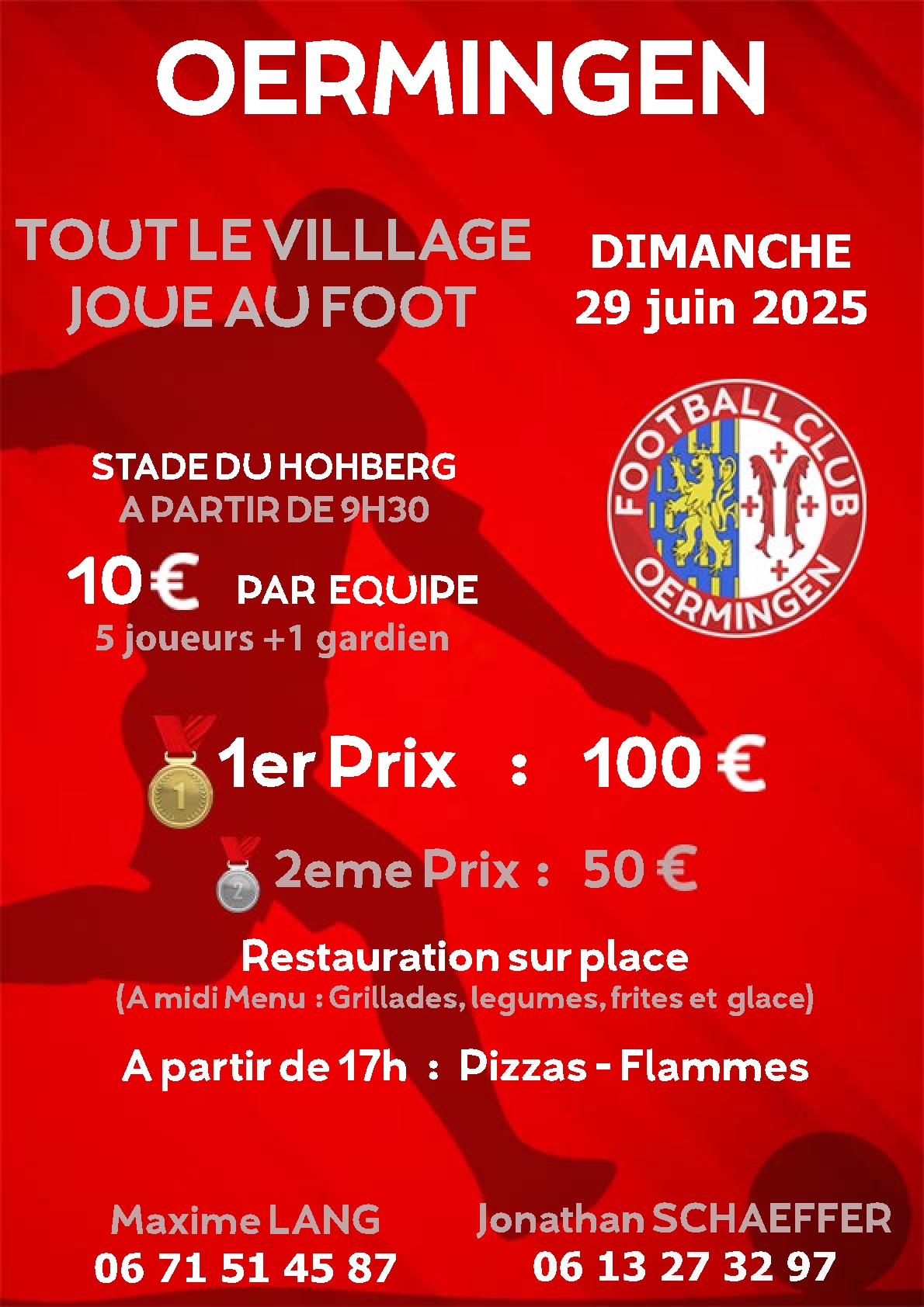 Tout le village joue au foot